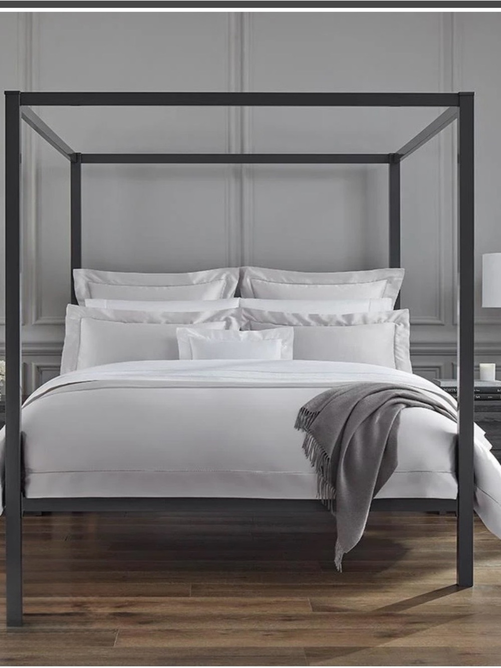 New SFERRA GIZA 45 1840 TC SATEEN Cotton Queen duvet Cover $2499 Retail TIN